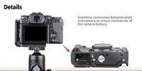 SUNWAYFOTO PFL-XT3 QR L Plaat/Beugel voor Fuji X-T3 Camera ARCA Compatibel Sunway XT-3 - thumbnail