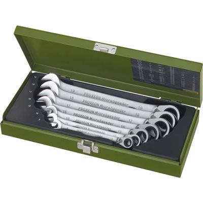 Proxxon Industrial 23124 MicroSpeeder Ring-steeksleutelset 7-delig Sleutelbreedte (metrisch) 8 - 19 mm Proxxon Industrial 23124 MicroSpeeder Ring-steeksleutelset 7-delig Sleutelbreedte (metrisch) 8 - 19 mm