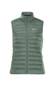 Jack wolfskin Pack & Go Dames Bodywarmer Picnic Green XL Jack wolfskin Pack & Go Dames Bodywarmer Picnic Green XL