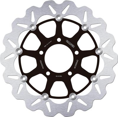 GALFER wave remschijf "df655" rotor brake rotors swimming