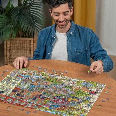 Ravensburger legpuzzel holiday resort 2: the hotel, 1000st. - thumbnail