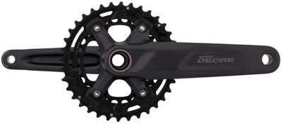 SHIMANO crankstel "deore fc-m5100-b2" crankset shim.deore 175mm