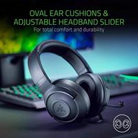Gaming Headset met Microfoon Razer KRAKEN X LITE Zwart - thumbnail