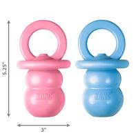 KONG Puppy Binkie Hondenspeelgoed, Medium, Verschillende kleuren - thumbnail