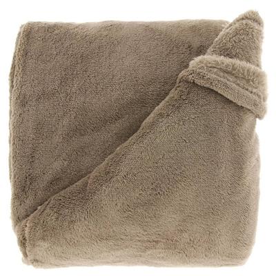 Plaid Justin 200x150 cm taupe Unique Living - Unique living