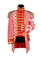 Herenjas Mix it up Carnaval rood-wit - thumbnail