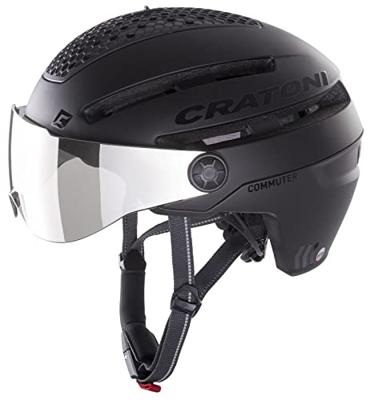 Cratoni Helm commuter black matt m-l