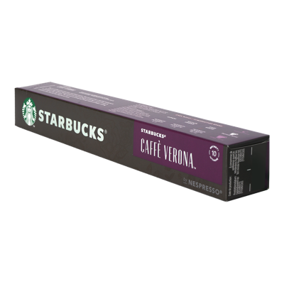 Starbucks - Caffè Verona Dark Roast by Nespresso - 12x 10 Capsules Starbucks - Caffè Verona Dark Roast by Nespresso - 12x 10 Capsules