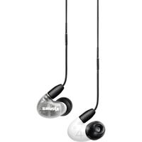 Shure AONIC 4 Headset Bedraad In-ear Oproepen/muziek Zwart, Grijs, Doorschijnend - thumbnail