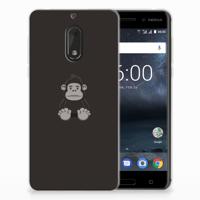 Nokia 6 Telefoonhoesje met Naam Gorilla - thumbnail