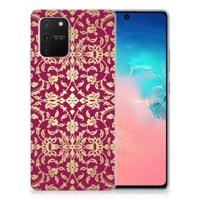 Siliconen Hoesje Samsung Galaxy S10 Lite Barok Pink - thumbnail