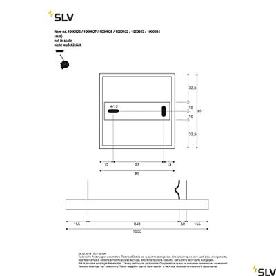SLV Q-LINE ® 1000927 LED-hanglamp LED vast ingebouwd 14.1 W Zwart - thumbnail