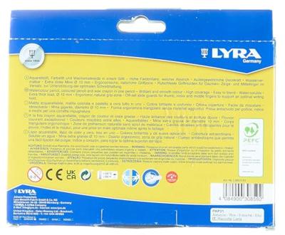 Lyra Groove triple1 kleurpotloden, l: 12 cm, vulling 10 mm, diverse kleuren, 12 stuk/ 1 doos - thumbnail