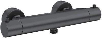 Beaux Dijon douche thermostaatkraan mat zwart