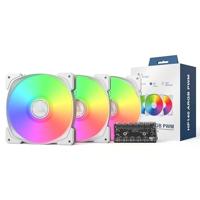 Montech HP140 PWM ARGB 3-Pack 140mm Wit - thumbnail