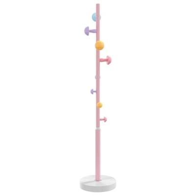 VidaXL Kapstok 172 cm gepoedercoat ijzer roze VidaXL Kapstok 172 cm gepoedercoat ijzer roze