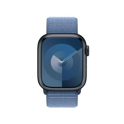 Apple Watch Band - Geweven sportbandje - 41 mm - Winterblauw - One Size