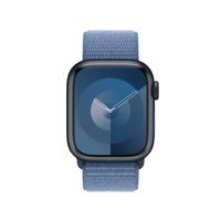 Apple Watch Band - Geweven sportbandje - 41 mm - Winterblauw - One Size - thumbnail