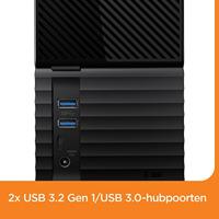 WD My Book Duo 16 TB Externe harde schijf (3,5 inch) USB-A 3.2 Gen 2 Zwart WDBFBE0160JBK-EESN - thumbnail