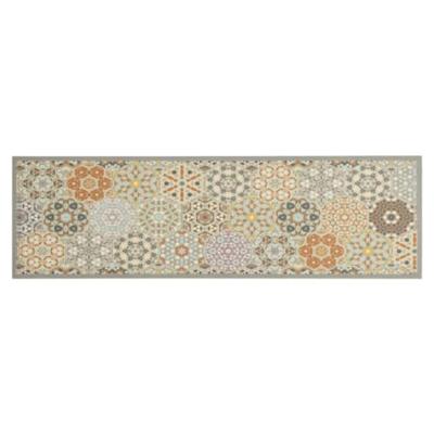 Keukenmat wasbaar zeshoekpastelprint 45x150 cm fluweel Keukenmat wasbaar zeshoekpastelprint 45x150 cm fluweel