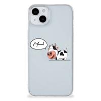 iPhone 15 Telefoonhoesje met Naam Cow - thumbnail