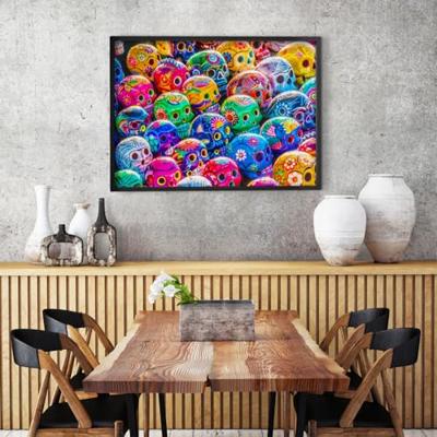 Colorful Skulls Puzzel 1000 Stukjes