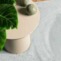 VidaXL Vloerkleed huarte laagpolig zacht wasbaar 200x200 cm blauw - thumbnail