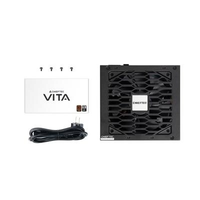 Chieftec Vita Netzteil 850W 80+Bronze - PC-/Server Netzteil - 14,17 min power supply unit 20+4 pin ATX PS/2 Zwart Chieftec Vita Netzteil 850W 80+Bronze - PC-/Server Netzteil - 14,17 min power supply unit 20+4 pin ATX PS/2 Zwart