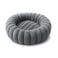 Pecco Ronde mand voor hond en kat - 40 cm - Grijs rib - thumbnail