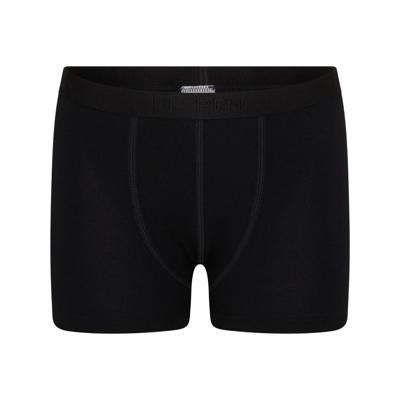 2-pak Young jongens boxershort microfiber - Jongens onderbroek - korte pijpjes - 140 - Zwart - Onderbroek - Ondergoed - 140 - Onderbroek - - 140 -