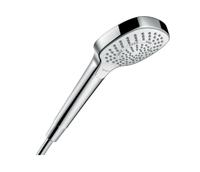 Hansgrohe Croma Select E handdouche 110 multi EcoSmart, wit/chroom - thumbnail