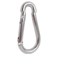 M6 RVS staal Carabiner voorjaar haak multi-tool alpinisme gesp vergrendelen Camping haak touw inwendige Diameter: 5.8 mm - thumbnail