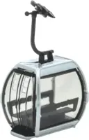 Jägerndorfer gondel Omega V voor 10 pers. zilver 1:87 - thumbnail