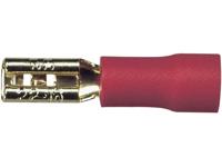 Sinuslive Car-HiFi platte stekker Set van 10 stuks 1.5 mm² 2.8 mm Verguld - thumbnail