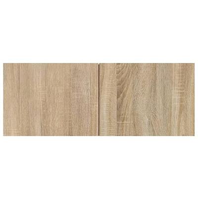 Tv-wandmeubel bewerkt hout sonoma eikenkleurig