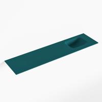 MONDIAZ LEX Smag solid surface inleg wastafel voor toiletmeubel 120cm. Positie wasbak rechts - thumbnail