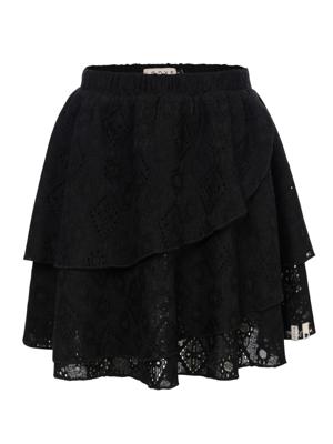 LOOXS Little winter lace rok meisjes - zwart