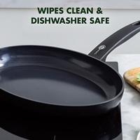 GreenPan Cambridge Keramische Vispan 32 cm Zwart - thumbnail