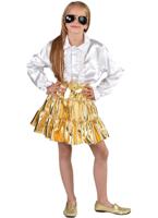 Rokje folie goud - thumbnail