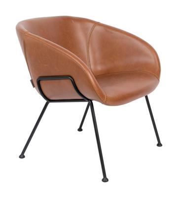 Zuiver Fauteuil 'Feston' PU leder