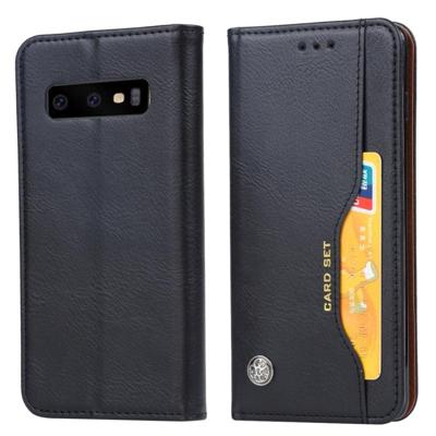 Kneed huid textuur horizontale Flip lederen case voor Galaxy S10e met fotolijst & houder & card slots & portemonnee (zwart) Kneed huid textuur horizontale Flip lederen case voor Galaxy S10e met fotolijst & houder & card slots & portemonnee (zwart)