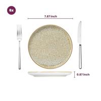 Cosy & Trendy Ontbijtborden / Dessertborden - Baltic Luna ø 20 cm - 6 stuks - thumbnail