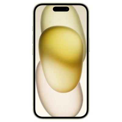 Apple iPhone 15 (128 GB) - geel