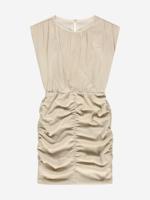 Nik&Nik zomer jurk meisjes - taupe - Sandra - thumbnail