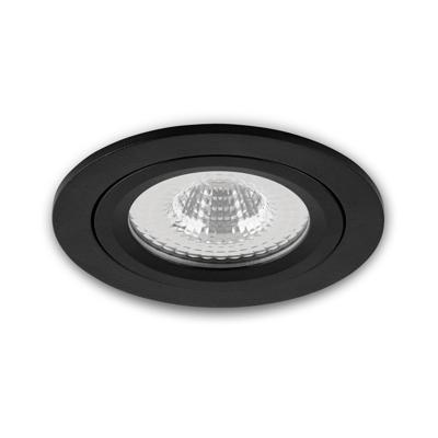 LED-inbouwspot Sienna zwart 5W extra warm-wit 2700K