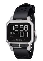 Nixon A1320-130 Zwart Zilverkleurig Heren horloge - thumbnail