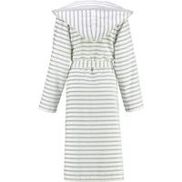 Cawö Cawö Dames Badjas met Capuchon 6596 silber 38 - thumbnail