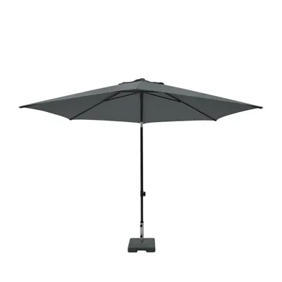 Madison Parasol mykanos push-up 250cm grijs