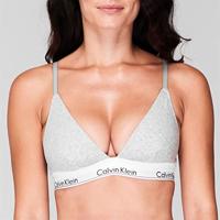 Calvin Klein Triangle Bralette dames - Unlined - Bh zonder beugel - Triangle bh - Katoen modal - thumbnail