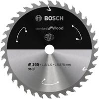 Bosch Accessories Bosch Power Tools 2608837682 Hardmetaal-cirkelzaagblad 165 x 15.875 mm Aantal tanden: 36 1 stuk(s) - thumbnail
